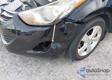 2012 Hyundai Elantra Gls (Ulsan Plant) из США, поврежденный, VIN KMHDH4AEXCU367279